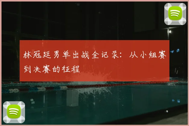 林冠廷男单出战全记录：从小组赛到决赛的征程